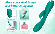 Load image into Gallery viewer, Vibrators Sex Toys,3in1 G Spot Vibrator Wand with 7 * 7 Vibration Modes CKSOHOT 8.4'' Silicone Anal Dildos, IPX7 Waterproof Magnetic Charge Adult Sex Toys & Games