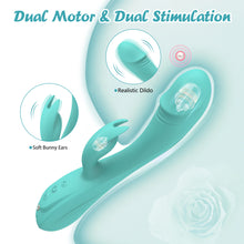 Load image into Gallery viewer, Dildo Vibrator 3in1 Sex Toys for Women,7*7 Vibrators Mode CKSOHOT 8.4&#39;&#39; Silicone Dildos, IPX7 Waterproof Sex Toy, Magnetic Charge Adult Sex Toys &amp; Games Sex Toys for Couples Men Adult Toys
