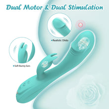 Load image into Gallery viewer, Dildo Vibrator 3in1 Sex Toys for Women,7*7 Vibrators Mode CKSOHOT 8.4'' Silicone Dildos, IPX7 Waterproof Sex Toy, Magnetic Charge Adult Sex Toys & Games Sex Toys for Couples Men Adult Toys