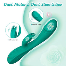 Load image into Gallery viewer, Vibrators Sex Toys,3in1 G Spot Vibrator Wand with 7 * 7 Vibration Modes CKSOHOT 8.4'' Silicone Anal Dildos, IPX7 Waterproof Magnetic Charge Adult Sex Toys & Games