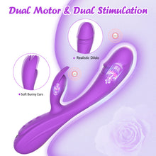 Load image into Gallery viewer, G Spot Vibrator Sex Toys,7 * 7 Vibrating Modes 8.4'' Vibrators Wand Adult Toys Anal Dildo,IPX7 Fully Waterproof