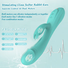 Load image into Gallery viewer, Dildo Vibrator 3in1 Sex Toys for Women,7*7 Vibrators Mode CKSOHOT 8.4'' Silicone Dildos, IPX7 Waterproof Sex Toy, Magnetic Charge Adult Sex Toys & Games Sex Toys for Couples Men Adult Toys