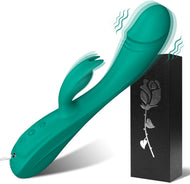 Vibrators Sex Toys,3in1 G Spot Vibrator Wand with 7 * 7 Vibration Modes CKSOHOT 8.4'' Silicone Anal Dildos, IPX7 Waterproof Magnetic Charge Adult Sex Toys & Games