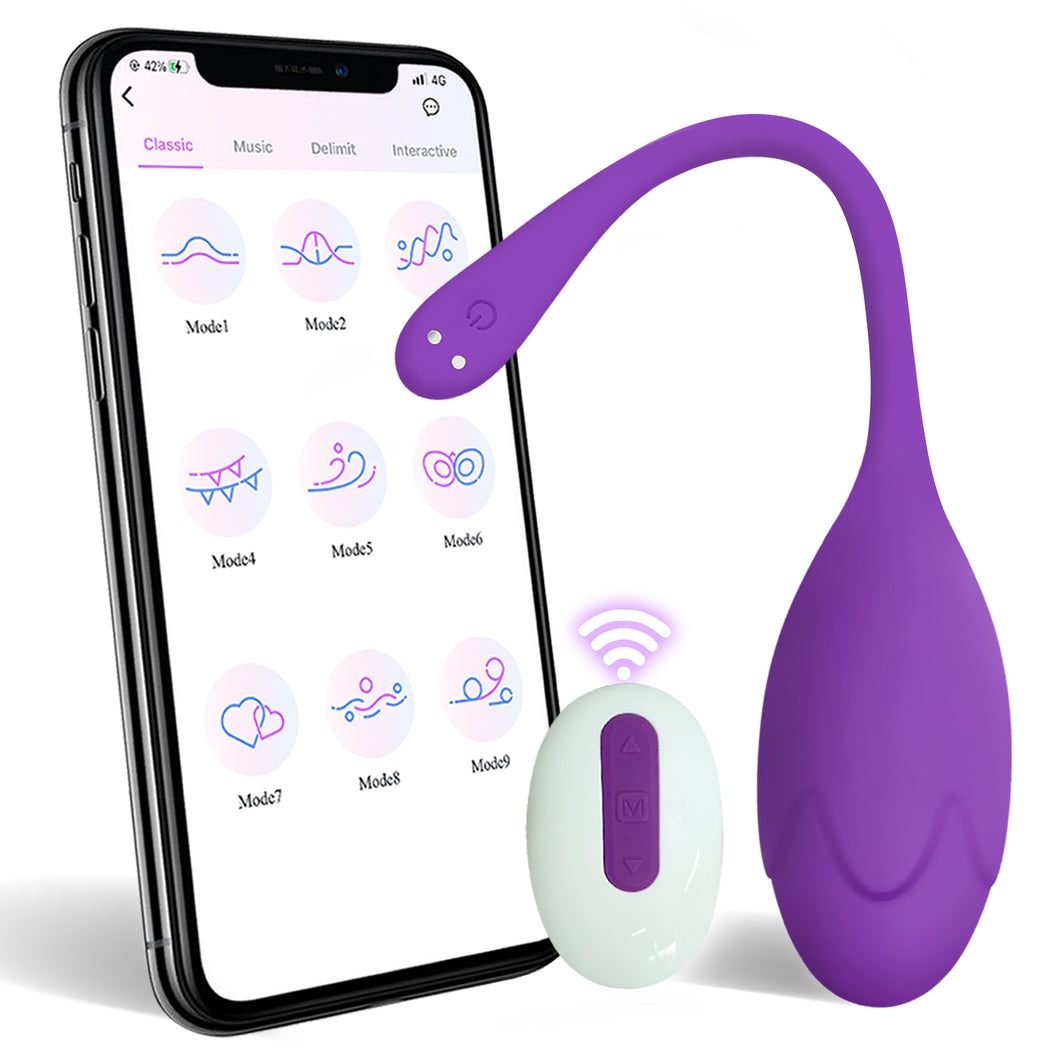APP & Remoter Controlled Kegel Balls for Women, Bluetooth Kegel Exercise Products Kegel Exerciser for Pelvic Floor Tightening & Bladder Control, GVOECX kegel Weights with Music and Interactive Mode