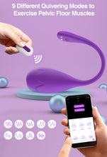 Load image into Gallery viewer, APP & Remoter Controlled Kegel Balls for Women, Bluetooth Kegel Exercise Products Kegel Exerciser for Pelvic Floor Tightening & Bladder Control, GVOECX kegel Weights with Music and Interactive Mode