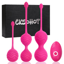 Load image into Gallery viewer, Kegel Balls Exercise Kit for Women Pelvic Floor Strengthening Devices, CKSOHOT Ben Wa Kegel Balls Sets for Bladder Control & Exercises Pelvic Floor, Kegel Exercise Weights for Beginners & Advanced