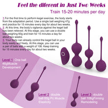 Load image into Gallery viewer, CKSOHOT Kegel Balls Pelvic Floor Strengthening Devices, Doctor Recommended Ben Wa Balls for Bladder Control and Kegel Exercises Pelvic Floor, Kegel Exercise Weights for Women: Beginners & Advanced