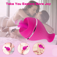 Load image into Gallery viewer, Clitoral Licking Vibrator for Women with 10 Intense Vibration, Clit Tongue Stimulator Vaginal Breast Nipple Massager Oral Sex for Quick Orgasm, Adult Sex Toys for Women Couples
