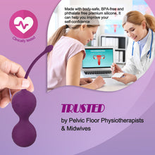 Load image into Gallery viewer, CKSOHOT Kegel Balls Pelvic Floor Strengthening Devices, Doctor Recommended Ben Wa Balls for Bladder Control and Kegel Exercises Pelvic Floor, Kegel Exercise Weights for Women: Beginners & Advanced