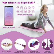 Load image into Gallery viewer, CKSOHOT Kegel Balls Pelvic Floor Strengthening Devices, Doctor Recommended Ben Wa Balls for Bladder Control and Kegel Exercises Pelvic Floor, Kegel Exercise Weights for Women: Beginners &amp; Advanced
