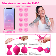 Load image into Gallery viewer, Kegel Balls Exercise Kit for Women Pelvic Floor Strengthening Devices, CKSOHOT Ben Wa Kegel Balls Sets for Bladder Control & Exercises Pelvic Floor, Kegel Exercise Weights for Beginners & Advanced