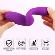 Load image into Gallery viewer, G-Spot Clitoral Vibrator, Wearable Panty Stimulator with Remote Control, 2 Powerful Motors Rechargeable Adult Sex Toys for Anal Prostate Penis Vagina Nipples Male Female Couples Masturbator
