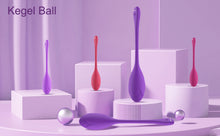 Load image into Gallery viewer, APP & Remoter Controlled Kegel Balls for Women, Bluetooth Kegel Exercise Products Kegel Exerciser for Pelvic Floor Tightening & Bladder Control, GVOECX kegel Weights with Music and Interactive Mode