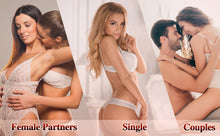 Load image into Gallery viewer, 8.27 Inch Ultra Realistic Dildo with Strong Suction Cup, Vaginal G-Spot Stimulation Dildo for Women, Anal Dildo for Men, Flexible Liquid Silicone Dildo with Curved Shaft Adult Sex Toy for Beginners