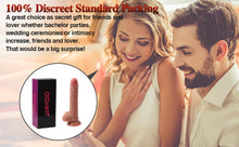 Load image into Gallery viewer, 8.27 Inch Ultra Realistic Dildo with Strong Suction Cup, Vaginal G-Spot Stimulation Dildo for Women, Anal Dildo for Men, Flexible Liquid Silicone Dildo with Curved Shaft Adult Sex Toy for Beginners