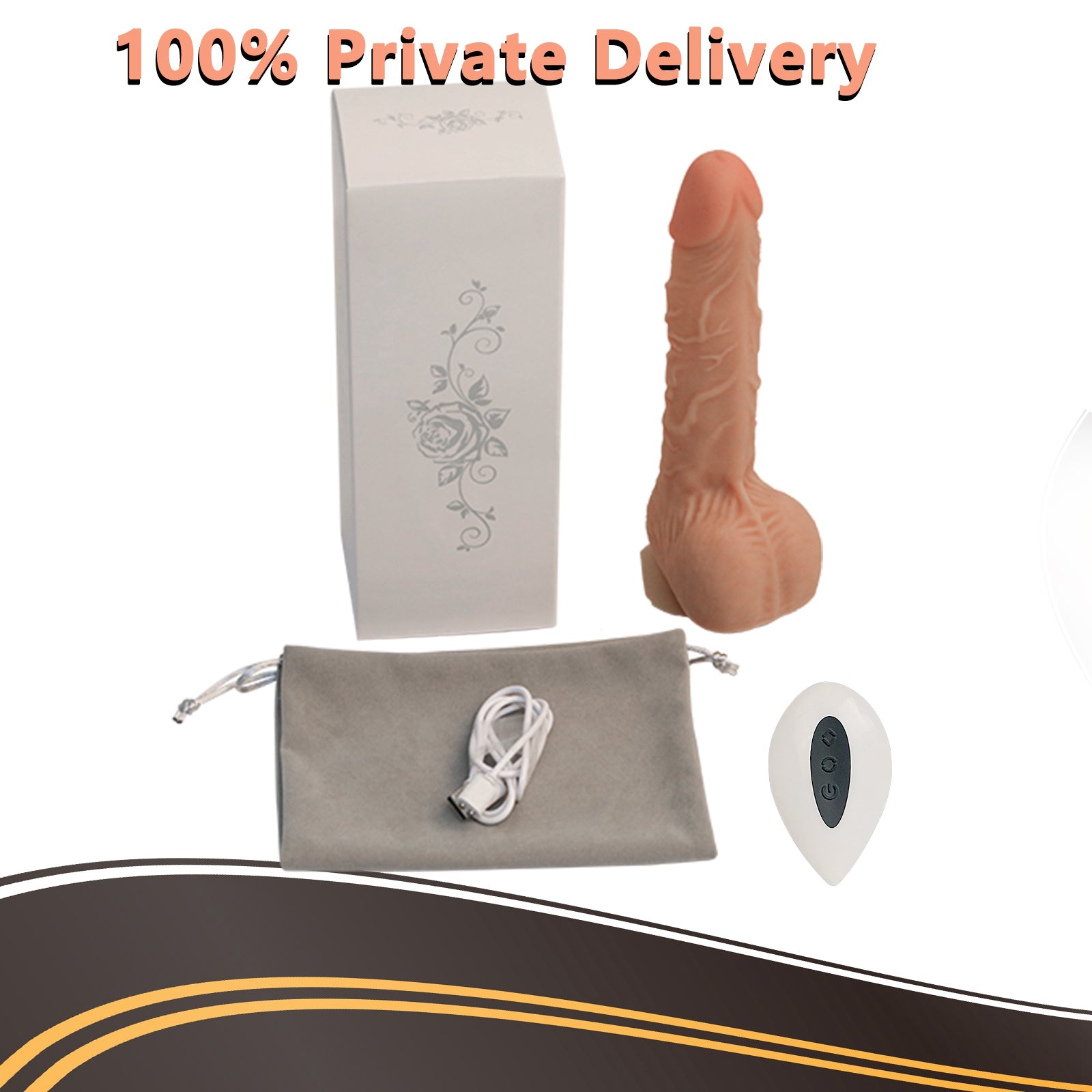 8.7" Thrusting Dildo Vibrator Sex Toys for Women Rotating Dildos with   Trading