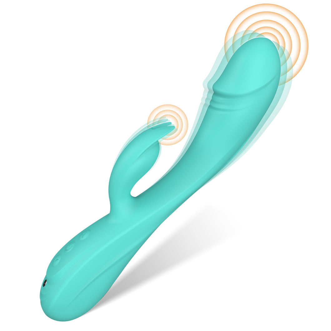 Dildo Vibrator 3in1 Sex Toys for Women,7*7 Vibrators Mode CKSOHOT 8.4'' Silicone Dildos, IPX7 Waterproof Sex Toy, Magnetic Charge Adult Sex Toys & Games Sex Toys for Couples Men Adult Toys