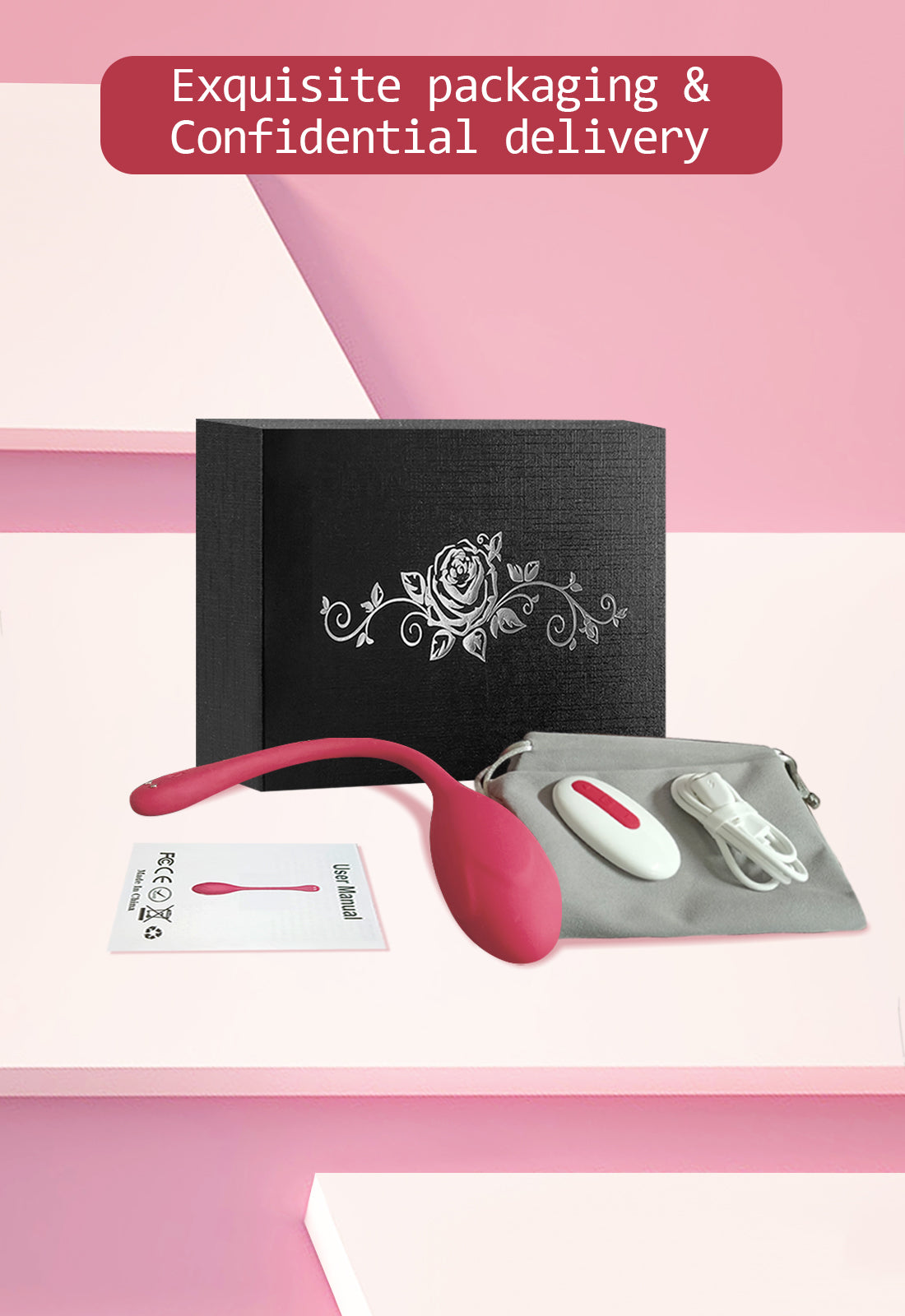 Bullet Vibrator G Spot Vibrators 9 Music Modes App Remote Control with –  Trading